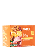 Caixa-do-cha-Weleda-Dia-Solar-com-15-saquinhos-de-15g-composto-por-hibisco-abacaxi-e-limao-com-canela-do-ceilao-gengibre-e-pimenta-de-caiena.-