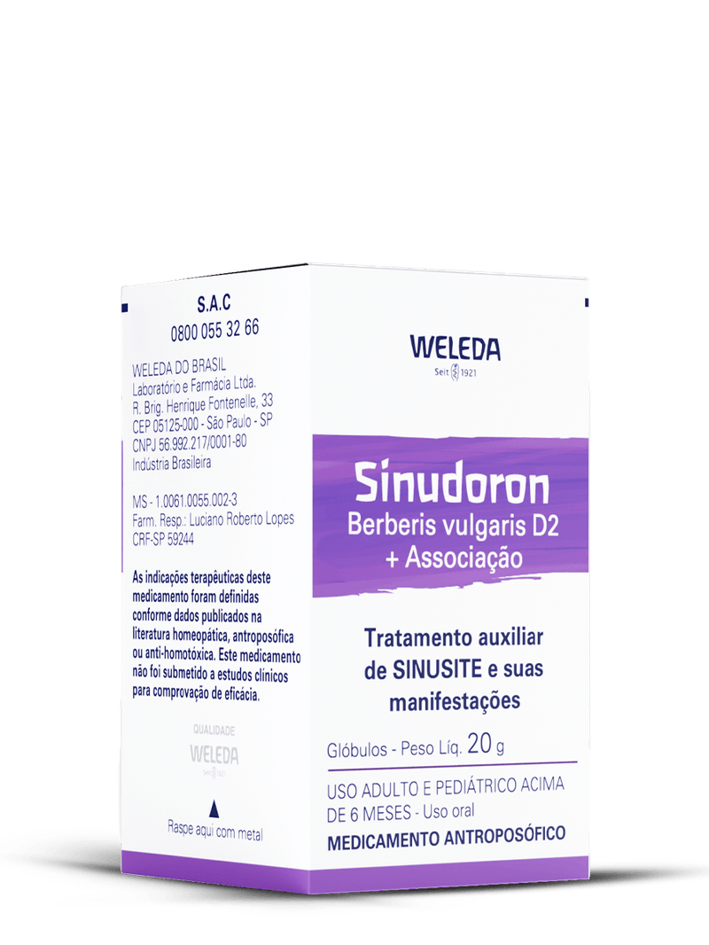 Cartucho-de-Sinudoron-Weleda-globulos-para-tratamento-auxiliar-de-sinusite-e-suas-manifestacoes.