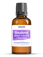 Frasco-de-Sinudoron-Weleda-50-mL-de-solucao-liquida-para-tratamento-auxiliar-de-sinusite-e-suas-manifestacoes.