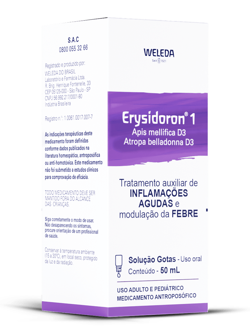 Cartucho-de-Erysidoron-1-da-Weleda--solucao-liquida-de-50-ml-para-tratamento-auxiliar-de-inflamacoes-agudas-e-modulacao-de-febre.