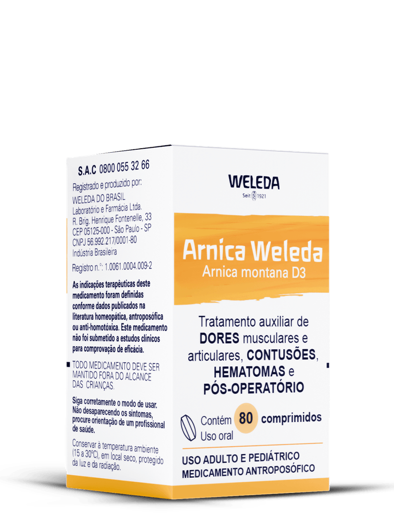 Cartucho-de-Arnica-Weleda-80-comprimidos-para-tratamento-de-contusoes-hematomas-distensoes-musculares-e-pos-operatorio.
