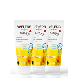 Pack 3x Babycreme 75ml