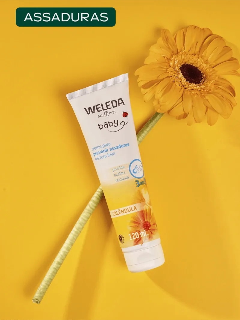 Creme Weleda para prevenir assaduras 120ml