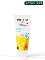 Weleda-Baby-Creme-para-Prevenir-Assaduras-de-Calendula-75ml-formula-3-em-1-de-textura-leve-que-previne-acalma-e-restaura-em-embalagem-bisnaga-branca.
